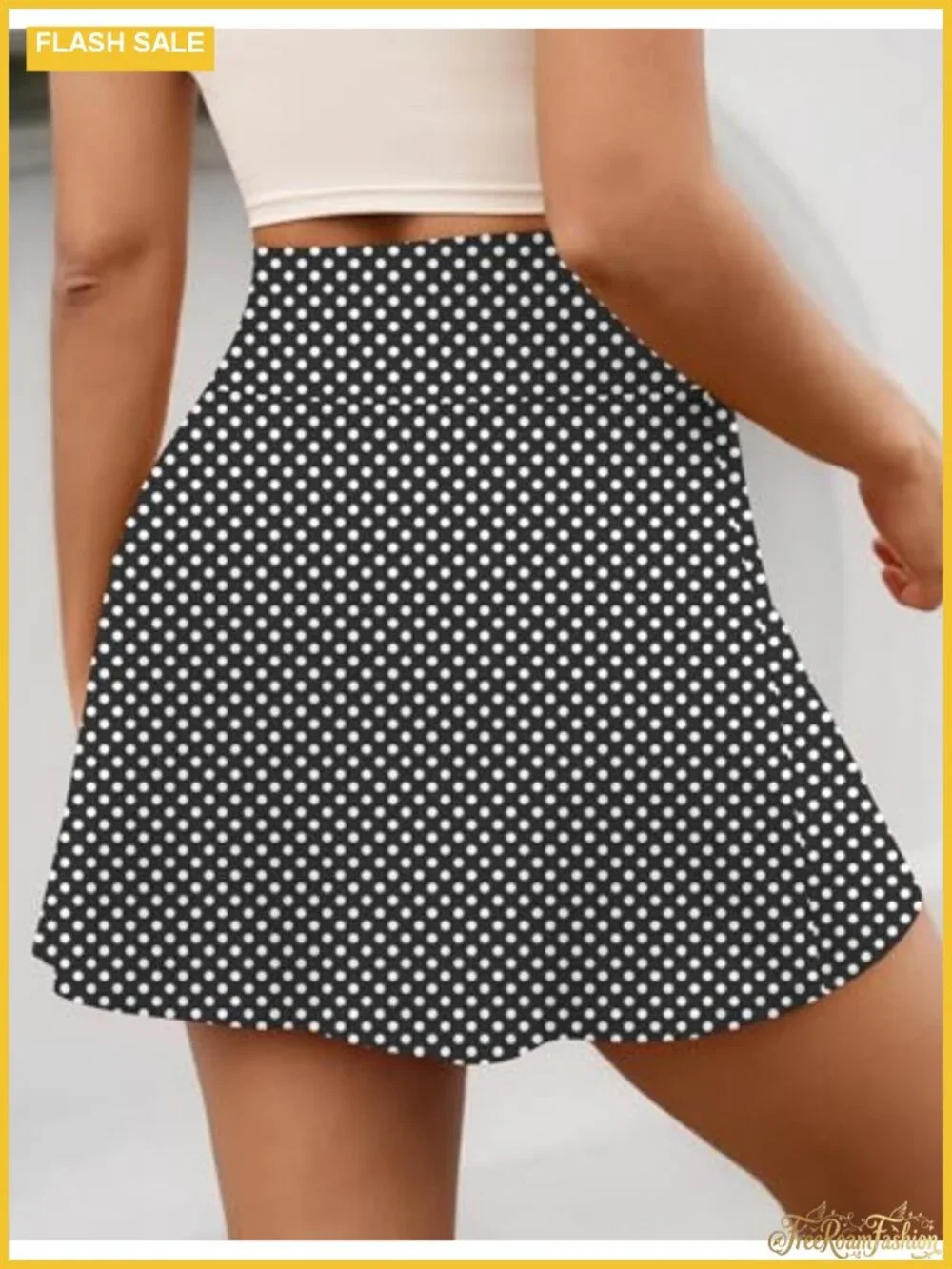 High Waisted Skort with Pockets - Tennis Golf Athletic Mini Skirt